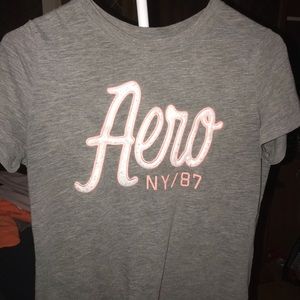 Aeropostale grey short sleeve